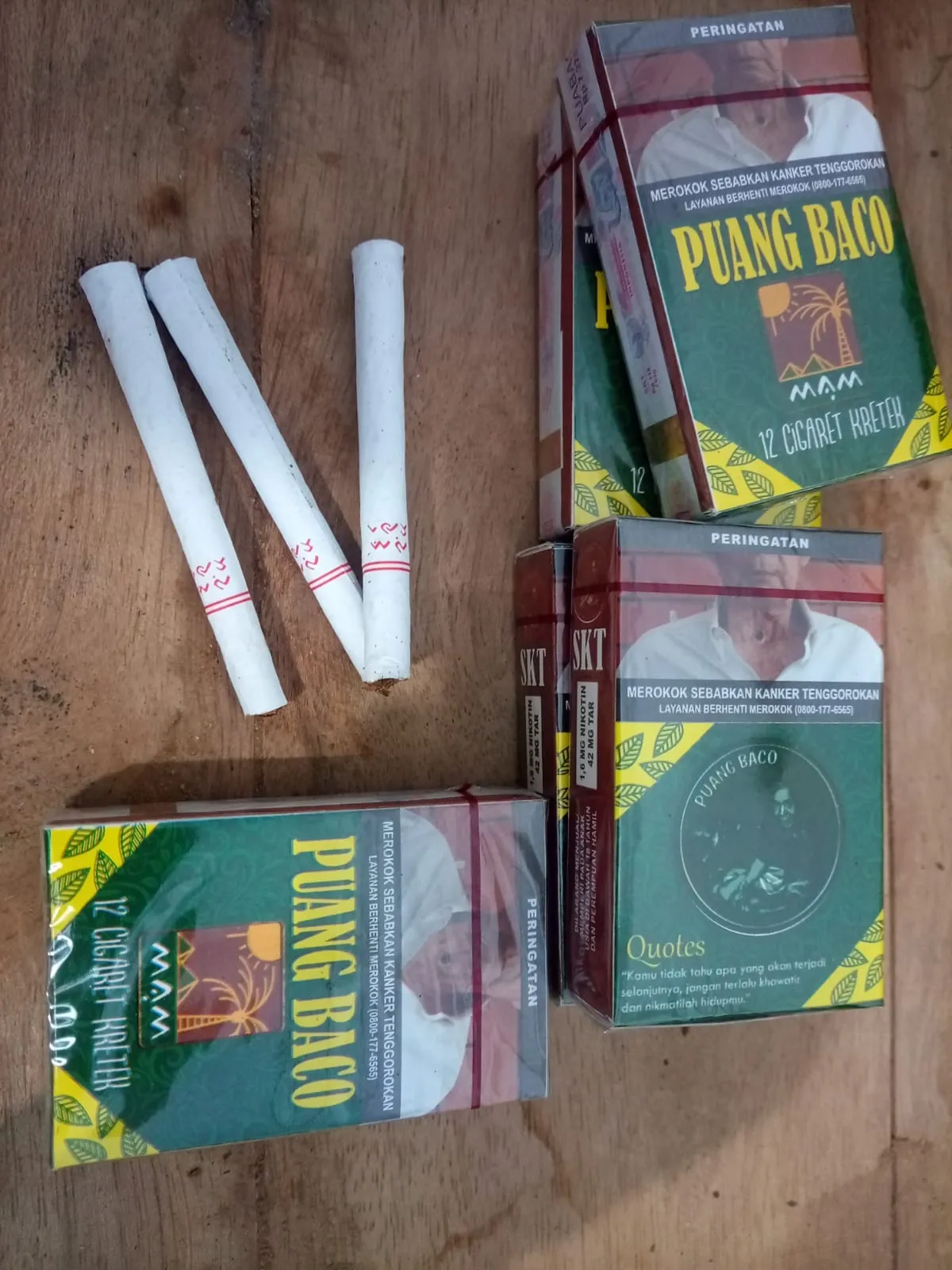 Rokok Kretek Cap Puang Baco