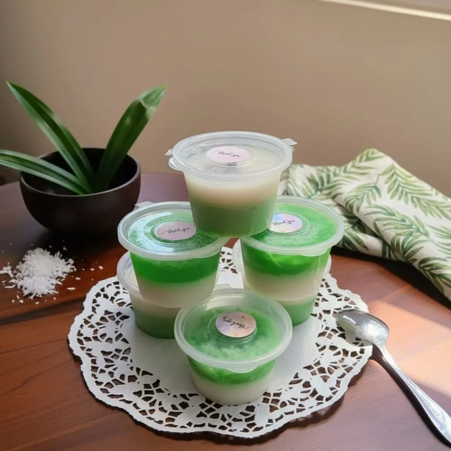 Puding Kelapa Muda