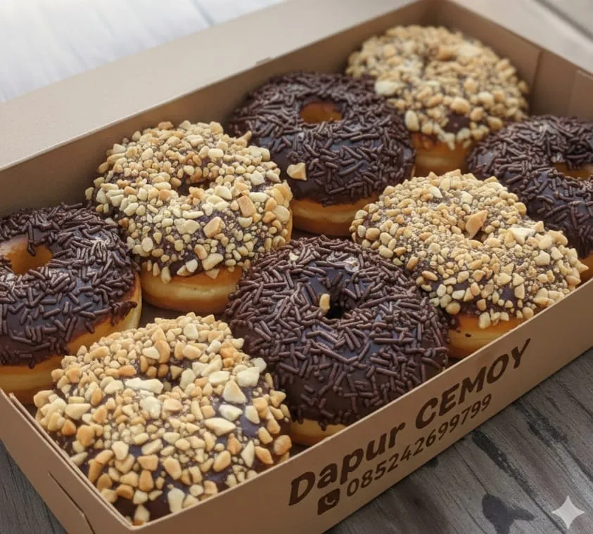 Donat Lembut – Dapur Cemoy (Isi 1 Lusin)