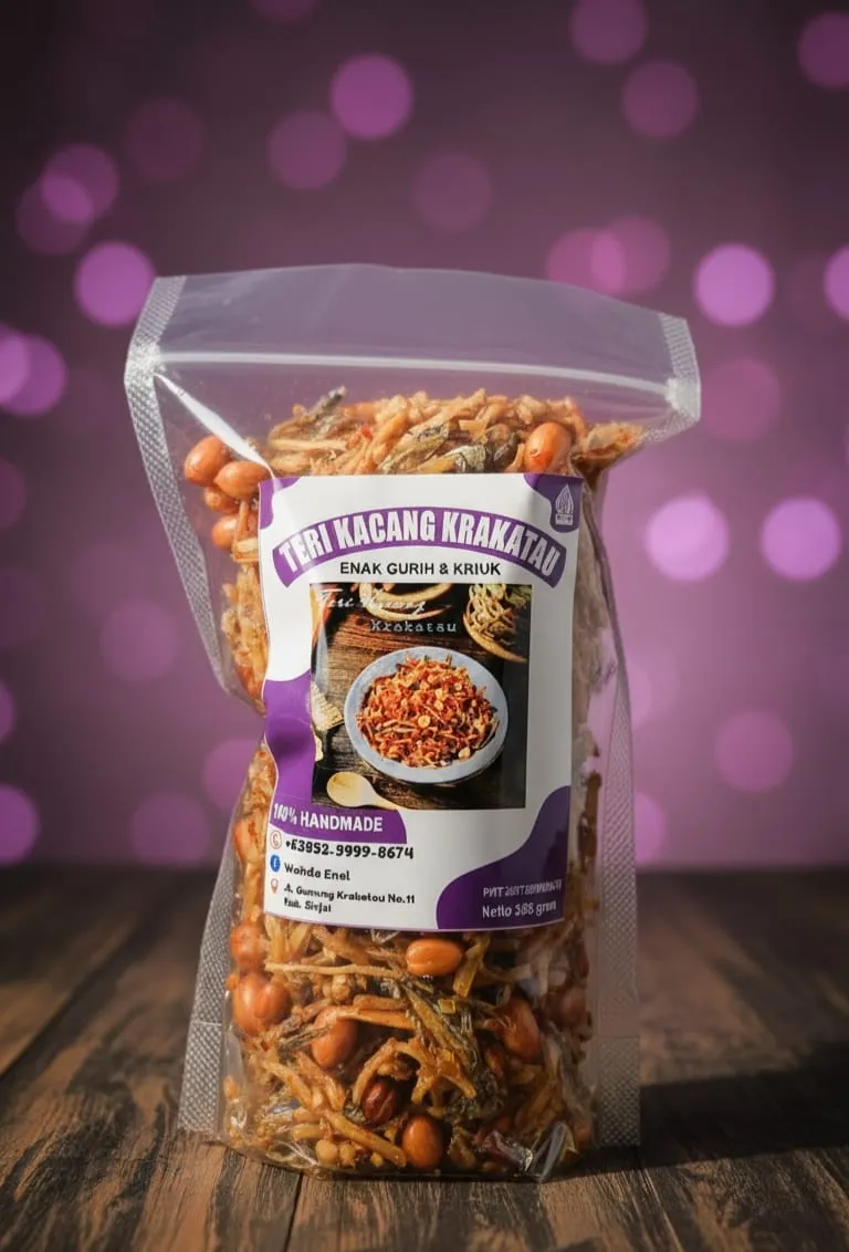 Teri Kacang Krakatau