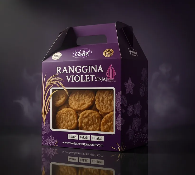 Rengginang Violet
